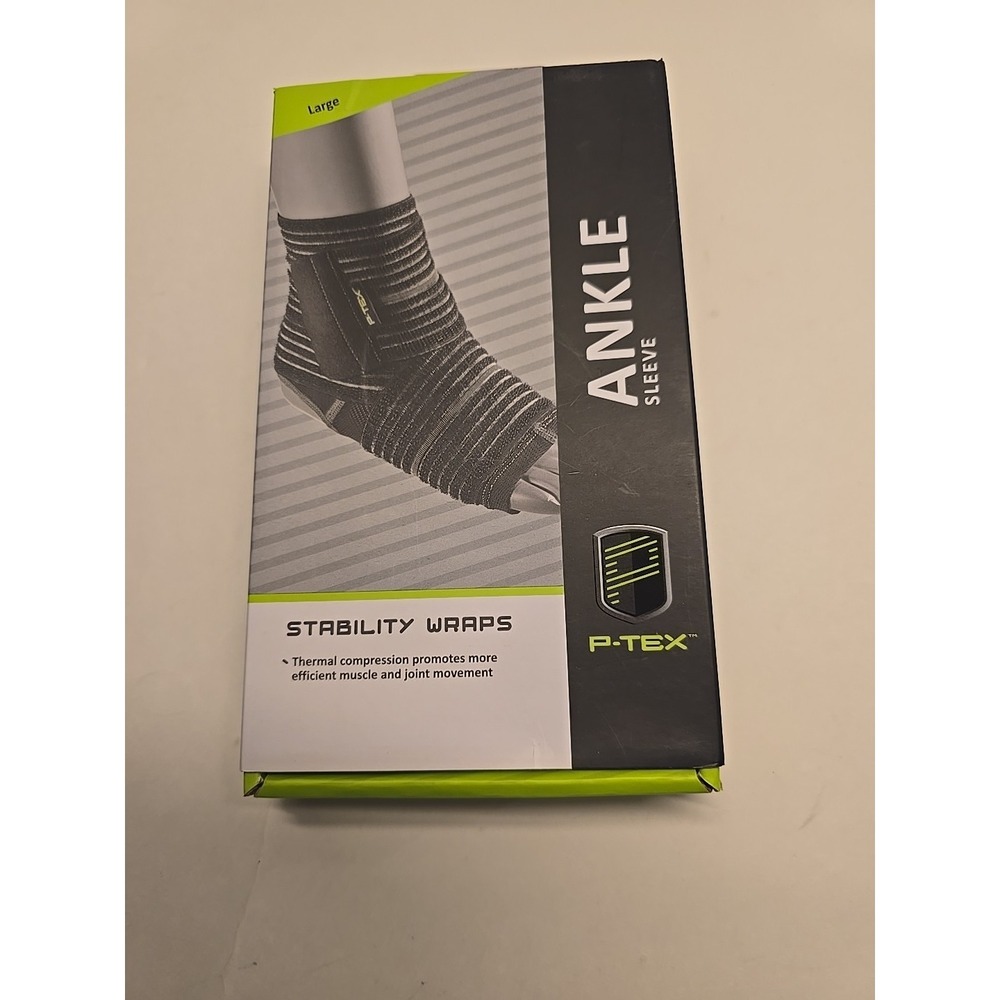 P-Tex Ankle Sleeve Stability Wrap Thermal Compression Large‎
